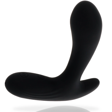 Addicted Toys Anal Massager Black Dual Motor Silicone 12.5cm