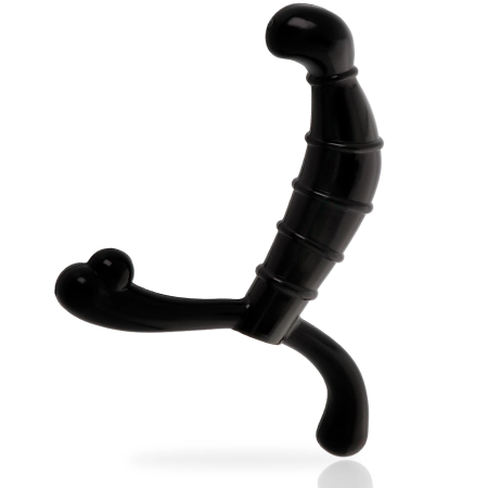 Addicted Toys Black Intimate Prostate Massager Ergonomic 11.3 cm