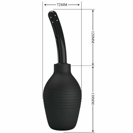 MR PLAY Anal Hygiene Device Super Power Black, USB Rechargeable 175mm