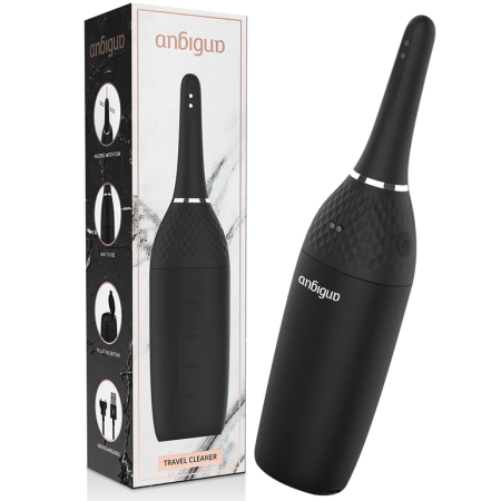Anbiguo Ultimate Automatic Intimate Cleaner 5 Intensities 210ml Black