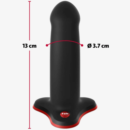 FUN FACTORY Amor Black - Compact Silicone Intimate Device for Beginners