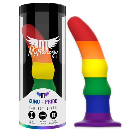 MYTHOLOGY KUNO Pride S - Compact Silicone Intimate Device with Suction Base