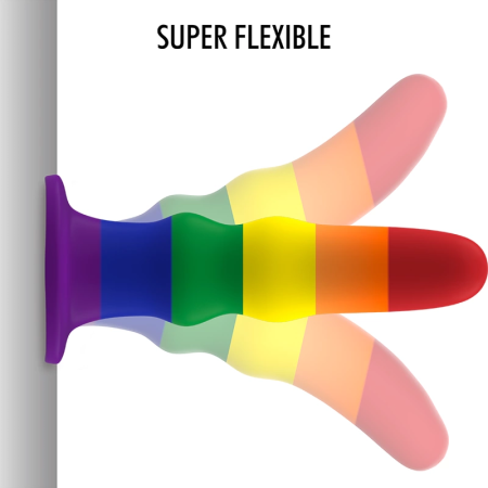 MYTHOLOGY Kuno Pride M - Vibrating Silicone Fantasy Model, Pride Colors