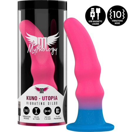MYTHOLOGY KUNO UTOPIA S Intimate Machine with Vibration, Multicolor, 13 cm