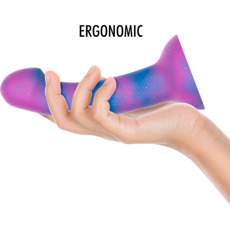 MYTHOLOGY Dion Galactic Silicone Intimate Device M Size, 18cm, Blue