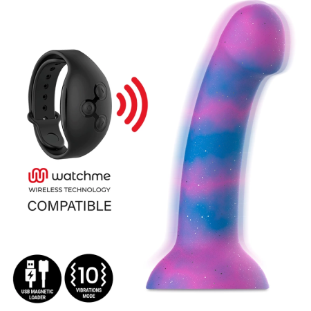 MYTHOLOGY Dion Galactic Intimate Device M - Vibrating, WatchMe Ready, Galaxy