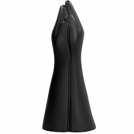 All Black Model 208234 Anatomical Hand & Arm PVC Form 39 cm Black