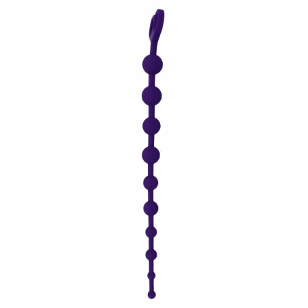 INTENSE Jaiden Beads Lilac - Flexible Silicone Intimate Wellness Chain 34cm