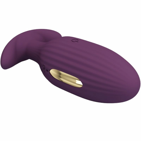 Pretty Love Jefferson Wireless App-Controlled Plug Purple Silicone