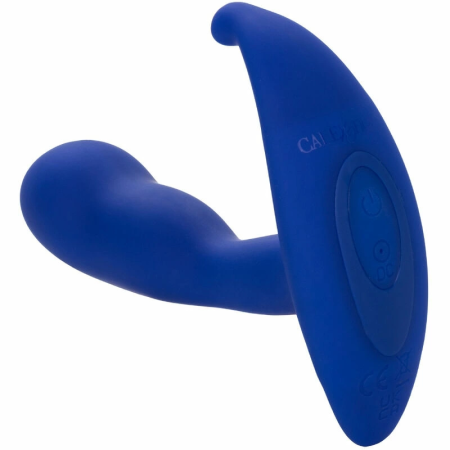 CalExotics Admiral Curved Vibrating Probe Blue, 10 Modes, Waterproof, USB
