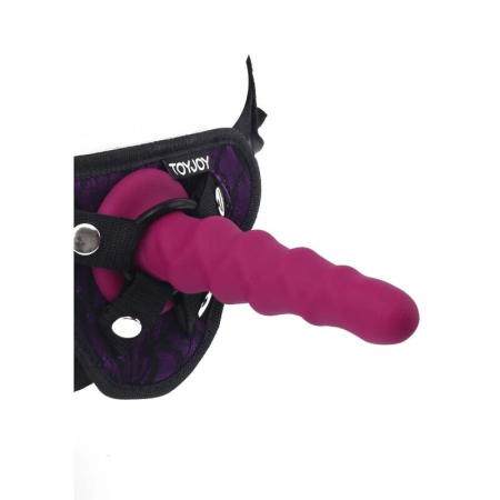 Get Real Ribbed Model 12 cm Red - Silicone Intimate System