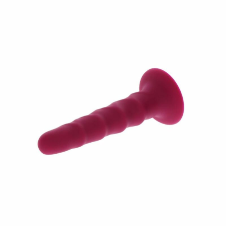Get Real Ribbed Model 12 cm Red - Silicone Intimate System
