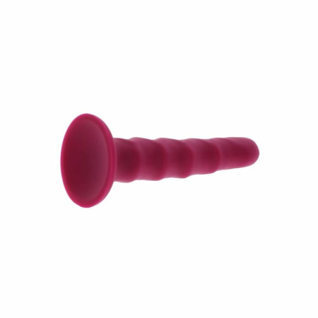 Get Real Ribbed Model 12 cm Red - Silicone Intimate System