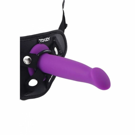 Get Real Goodhead Model 12 cm Purple Silicone with Suction Base