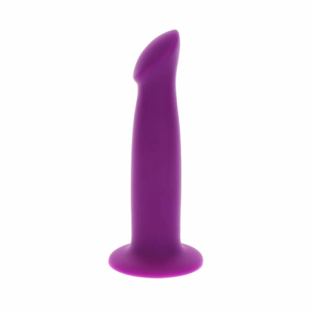 Get Real Goodhead Model 12 cm Purple Silicone with Suction Base