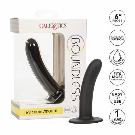 CalExotics Boundless Smooth 15.3 cm Silicone Probe Harness Compatible