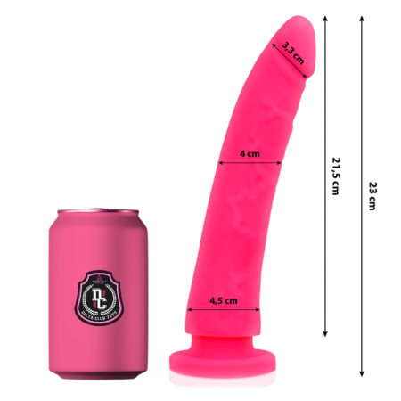 Delta Club Intimate Device Pink 23cm Medical Silicone Ergonomic Shape