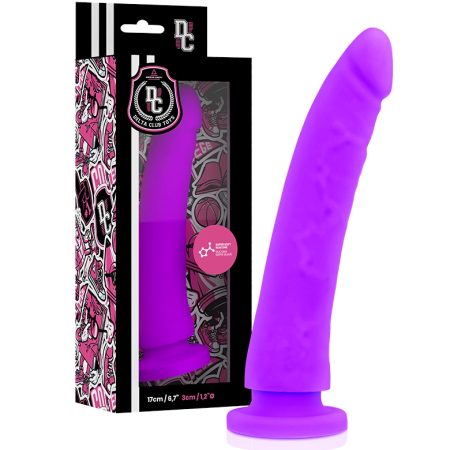 DeltaClub Lilac Intimate Silicone Model 17cm x 3cm Hypoallergenic