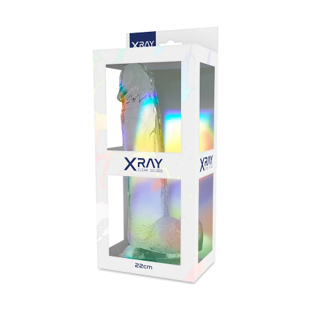XRAY Transparent Intimate Model with Anatomical Base 22cm x 4.6cm