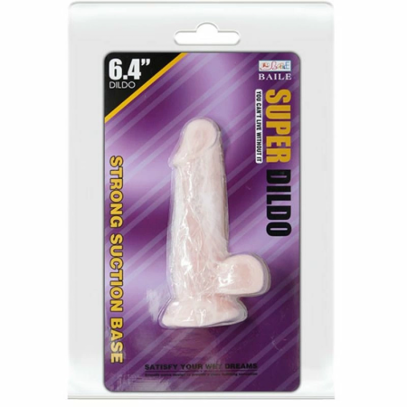 Baile Super Realistic Model 16.5 cm - Flexible Intimate Device, Skin Tone