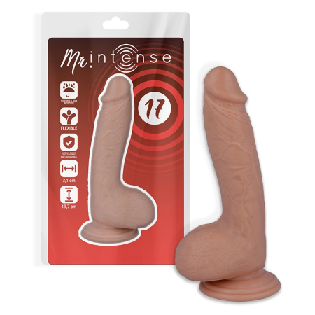 MR INTENSE Model 17 Natural Tone 19.7 cm Intimate Simulator with Suction Cup