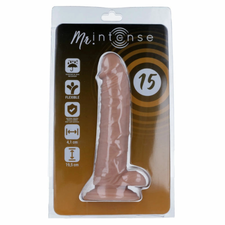 MR INTENSE Model 15 Anatomical Intimate Machine 19.5 cm Beige