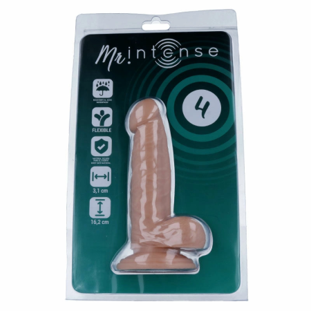 MR INTENSE Model 4 - Anatomical Silicone System, 16.2 cm, Natural Tone