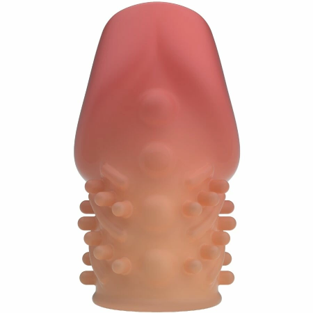 Pretty Love Matias Extension Sleeve Pink, Soft TPR, 90 mm, Waterproof