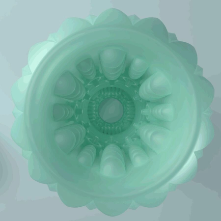 Pretty Love Athena Alice Intimate Egg Machine Turquoise TPR Waterproof