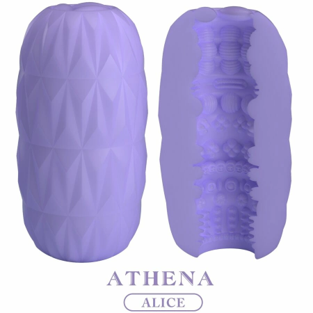 Pretty Love Athena Alice Intimate Egg Device Purple TPR Travel Case