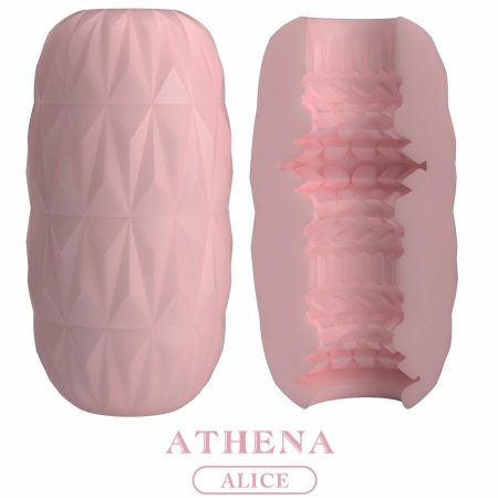 Pretty Love Athena Alice Compact Intimate Egg Device Pink TPR Travel Case
