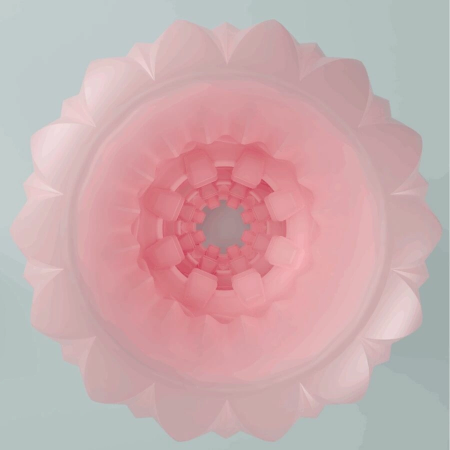 Pretty Love Athena Alice Compact Intimate Egg Device Pink TPR Travel Case