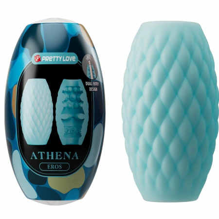 Pretty Love Athena Eros Intimate Device Silicone Sky Blue Compact Design