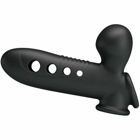 Pretty Love Crane Silicone Extension Sleeve with Adjustable Airbag Black