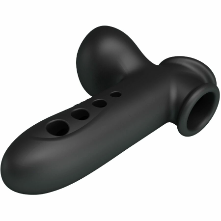 Pretty Love Crane Silicone Extension Sleeve with Adjustable Airbag Black