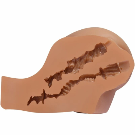 CRAZY BULL BM-009246Z-1 Intimate Dual-Entry Vibrating System Flesh Tone