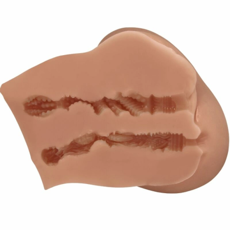 CRAZY BULL Luna BM-009244Z-1 Dual Channel Vibrating Intimate Device Flesh