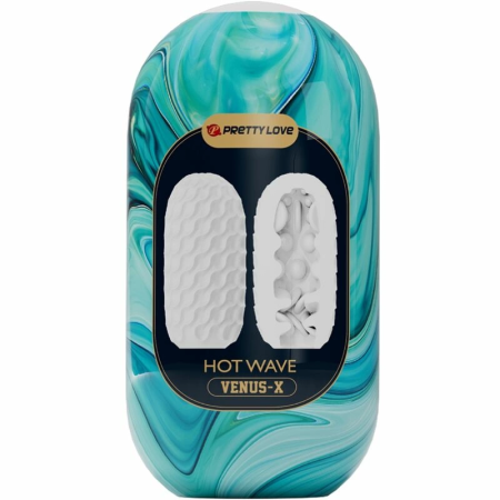 Pretty Love Hot Wave Silicone Intimate Device White Flexible Design