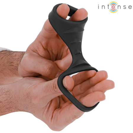 INTENSE THEO Double Silicone Black Support Ring Model 3, 5.1 cm