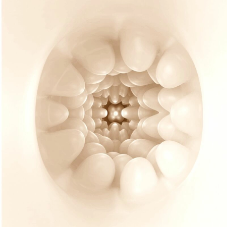 Pretty Love Olga Intimate Stimulation Device Flesh 130x65 mm