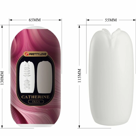 Pretty Love Olga Intimate Machine White Compact Model TPR/ABS