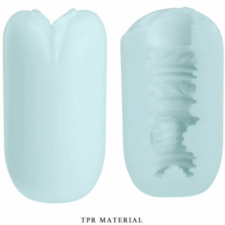 Pretty Love Masha Blue Intimate Sleeve System, TPR, Waterproof, Compact