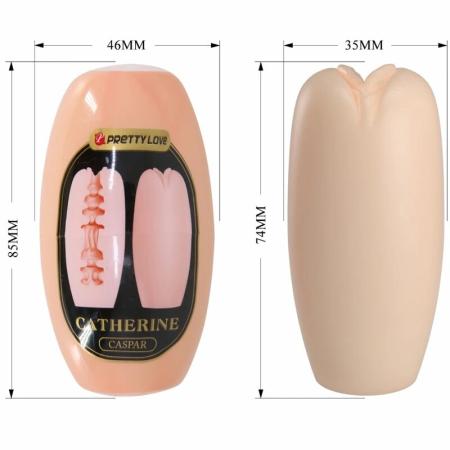 Pretty Love Catherine Intimate Sleeve Flesh 85x46mm Waterproof TPR