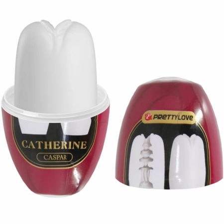 Pretty Love Catherine White Intimate Sleeve TPR 85x46mm Waterproof