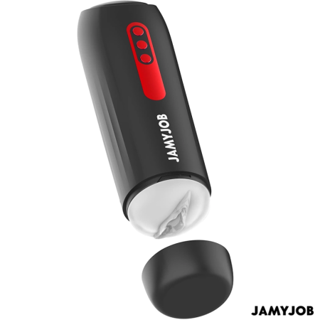 JAMYJOB PHANTOM Automatic Intimate Device 5 Modes Black-Red Silicone