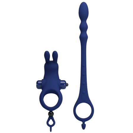 Pretty Love Ayad Blue Dual Function Vibrating Intimate System