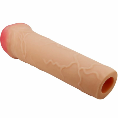 Pretty Love Nile Extension Sleeve Flesh TPR Flexible Enhancer