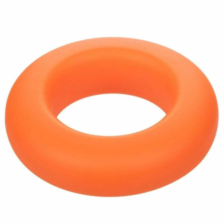 CalExotics Alpha Prolong Large Ring Orange - Liquid Silicone, 3.25 cm