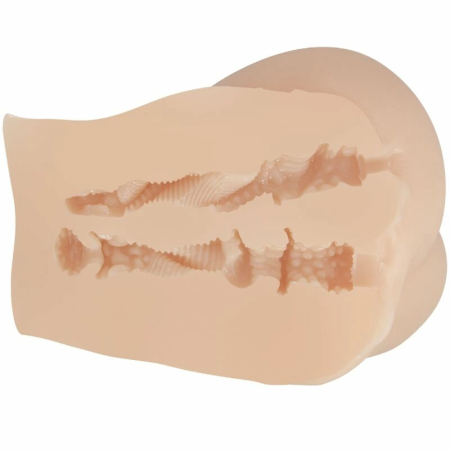 Crazy Bull Emilia Dual-Channel Vibrating Intimate Machine, Skin Tone