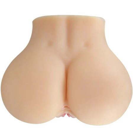 Crazy Bull Mila Dual-Entry Intimate System with Vibration, Beige